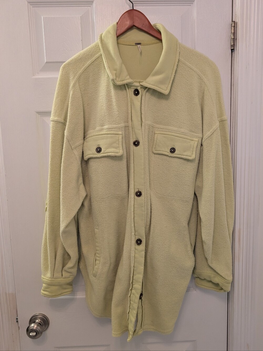 Free People Fleece Shacket
